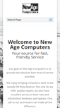 Mobile Screenshot of newagecomputers.net